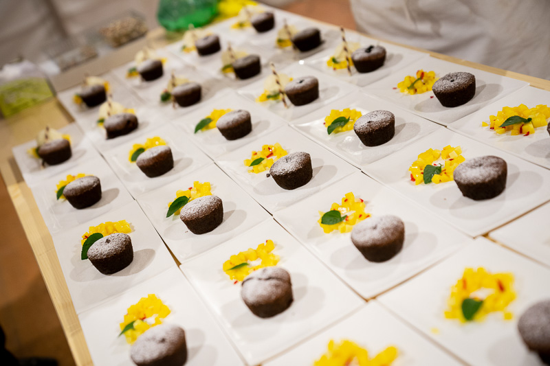 Schokoladentörtchen Catering