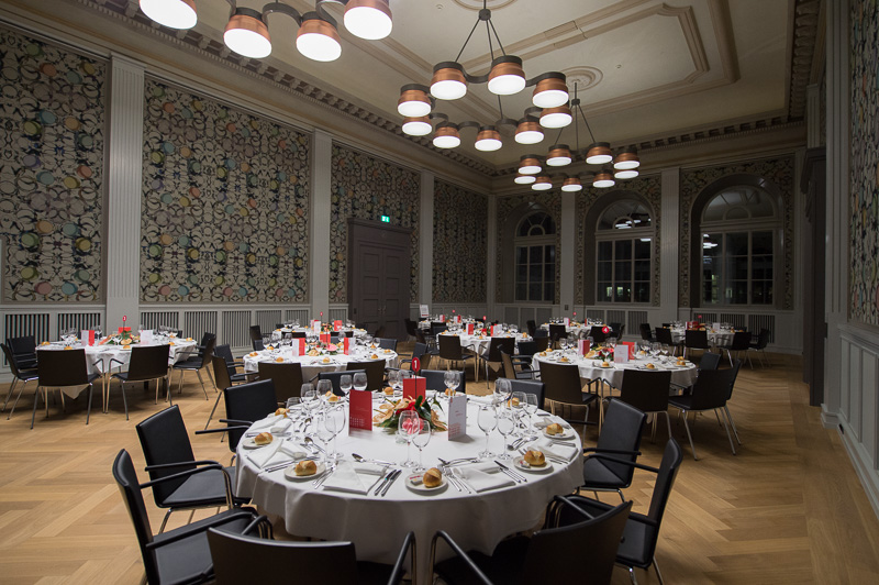 Dekorierte Tische Catering